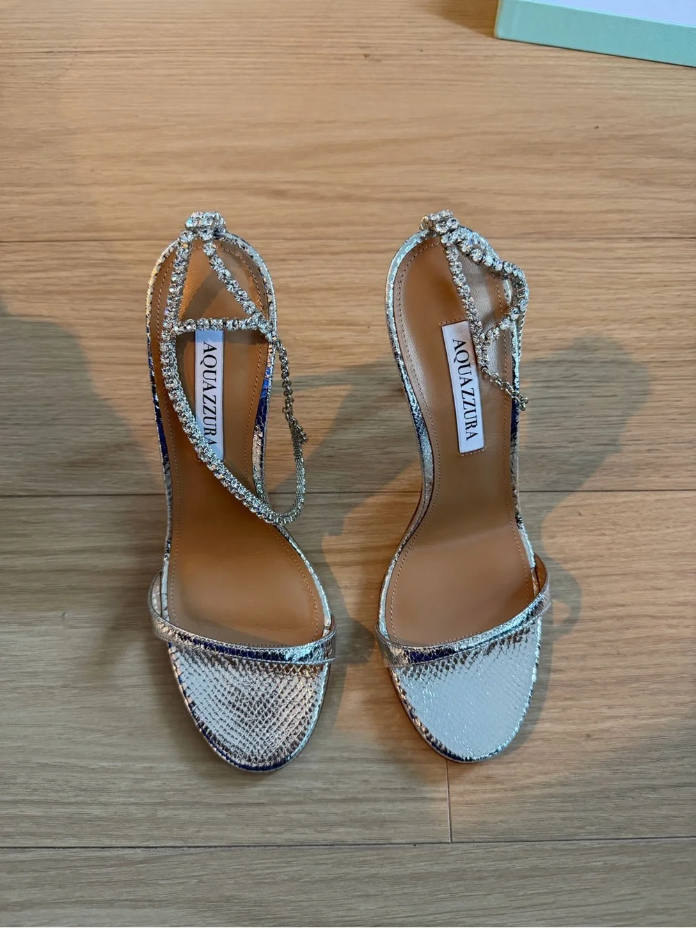 Aquazzura sparkling crystal